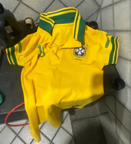 Blusa Brasil baby look