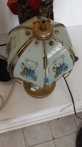 abajur infantil de ursinho