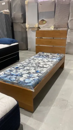 CAMA SOLTERIO + COLCHÃO EMBALADO