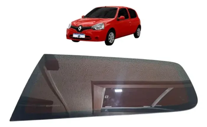 Vidro Fixo Traseiro Esquerdo Renault Clio 1.0 2014 Uzad0