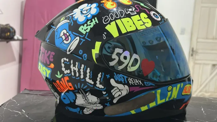 CAPACETE NORISK TAM:58