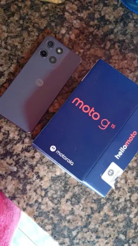 Quero vender esse moto G15 256GB