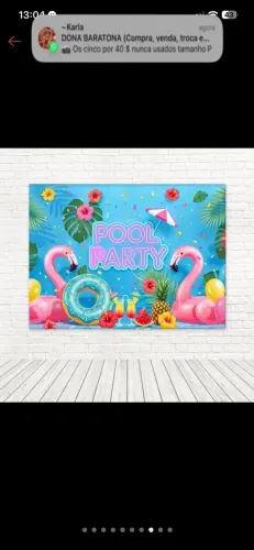 Vendo painel para festa 