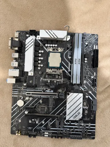 Kit placa mãe + processador + memoria ram (b660 LGA 1700 + i9 12900k + 16gb ddr4 3600mhz