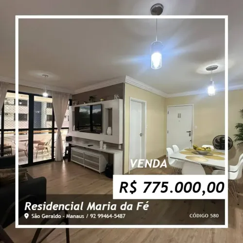 Residencial Maria da Fé Apto 128m²