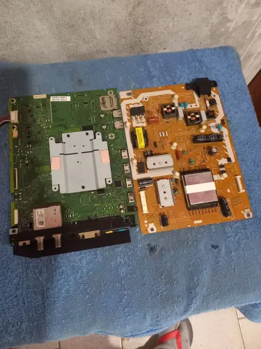 PLACAS TV PANASONIC TCL42E5BG. PRINCIPAL E FONTE.