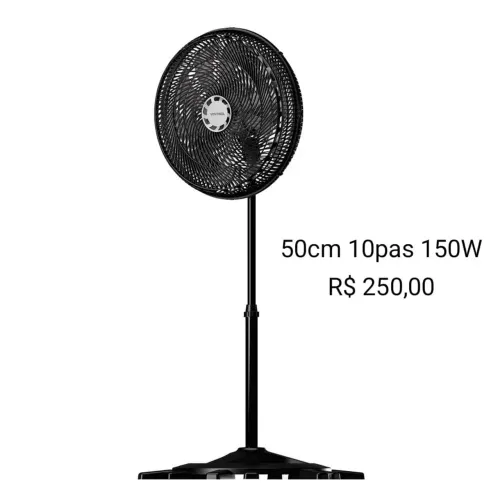 Ventilador de Coluna 50cm Ventisol 10 pás