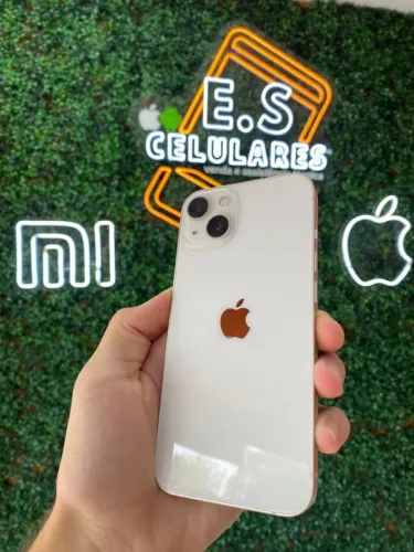 IPHONE 13 128GB NA COR BRANCA - BATERIA 82% - TODO ORIGINAL