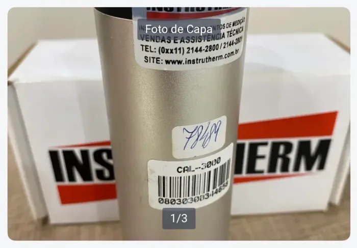 Calibrador de Nível Sonoro Instrutherm CAL-3000 - Novo - Caixa Original