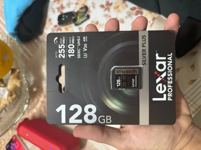 Cartão Lexar 128gb