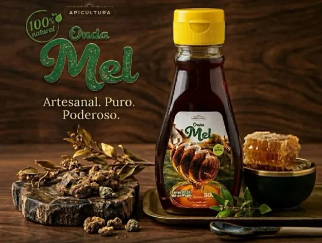 Mel puro com própolis 500gr Onda Mel
