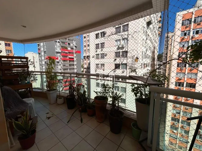 Apartamento com 3 dormitórios para alugar, 100 m² por R$ 7.458,00/mês - Icaraí - Niterói/R
