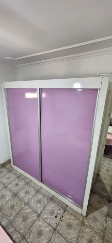 guarda roupa casal grande portas de correr usado ENTREGA E MONTAGEM GRÁTIS
