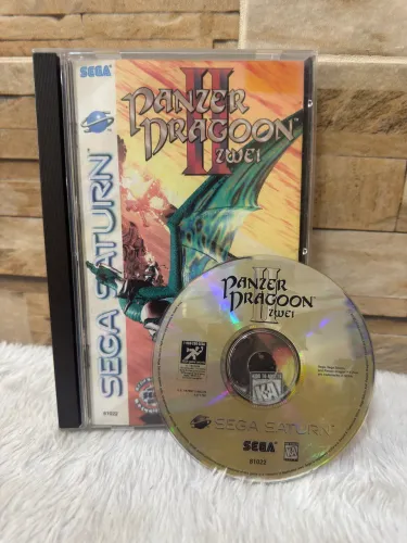 Panzer Dragoon II Zwei - Sega Saturn Original US - Item De Colecionador ( Faço envio )