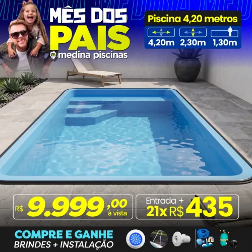Piscina 4,20 metros