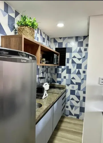 ALUGO FLAT NUMBER ONE MOBILIADO ANDAR ALTO NASCENTE 45 m²