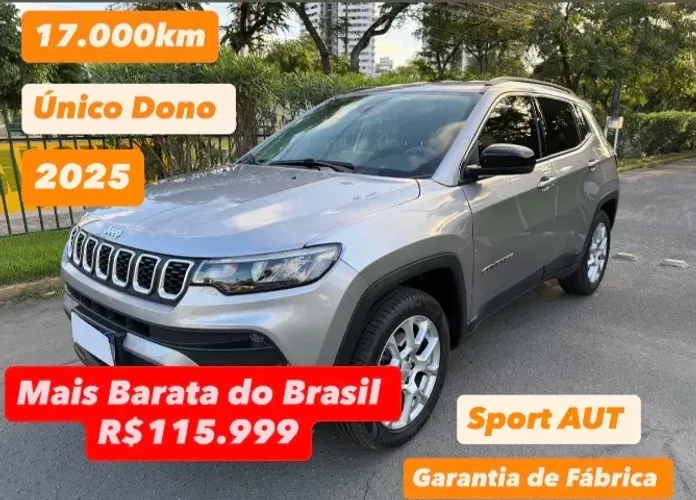 Jeep Compass Sport T270 1.3 TB 4X2 Flex AUT 2025