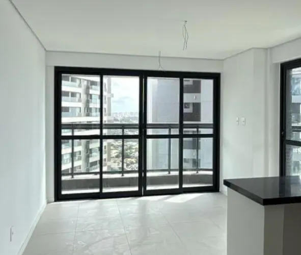 Porta de Correr Sacada 4 Folhas Alumínio preto Vidro Liso