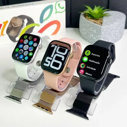 Smartwatch Relógio S11 Microwear Séries 11 Lançamento 2026 Responde. Atacado e Varejo .