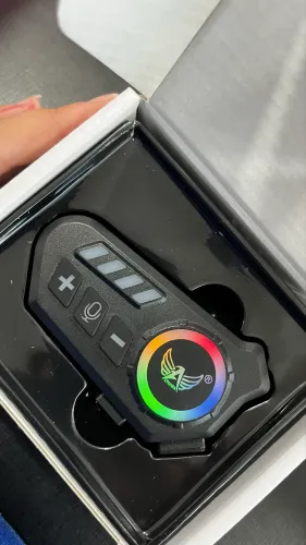 Microfone para capacete