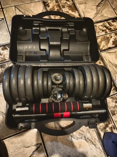 kit de pesos ferro 40kg