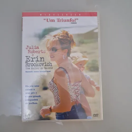 Dvd Erin Brockovich - Uma Mulher de Talento - Julia Roberts (Novo/Lacrado/Original)