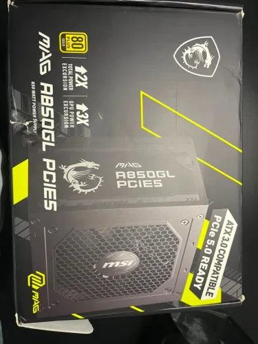 Fonte 850w MSI