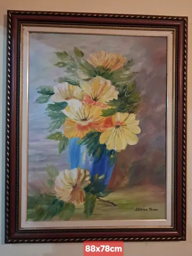 Quadro pintura a óleo 