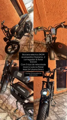 Vende se bicicleta elétrica INOW