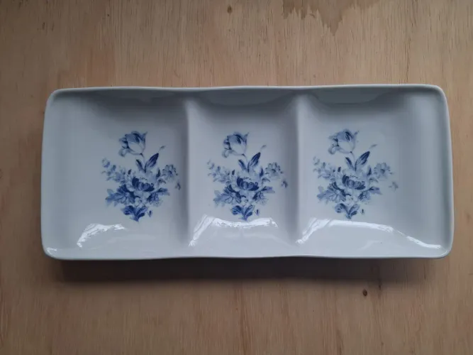 Petisqueira Porcelanarte em porcelana