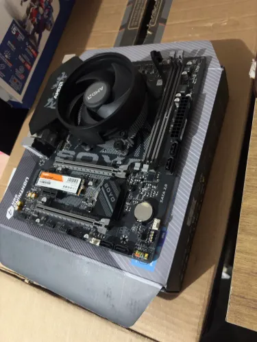 Kit Ryzen upgrade processador + placa mãe