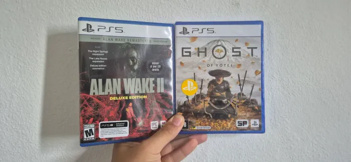 Jogos ps5 venda yotei e Alan 2