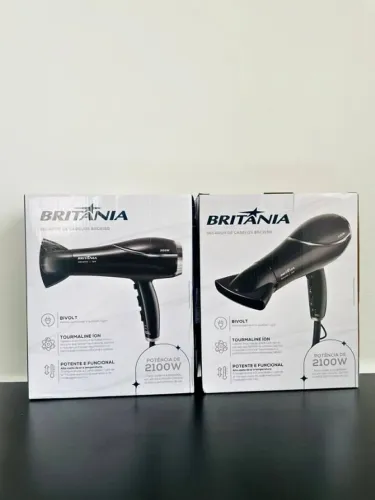 Secador de Cabelos Britânia 2100W Bivolt Novo