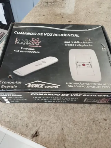 Kit Automação Residencial por Voz Vintage Raro CMR Voice Control