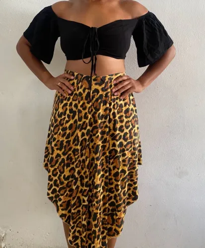 Conjunto TOP E SAIA