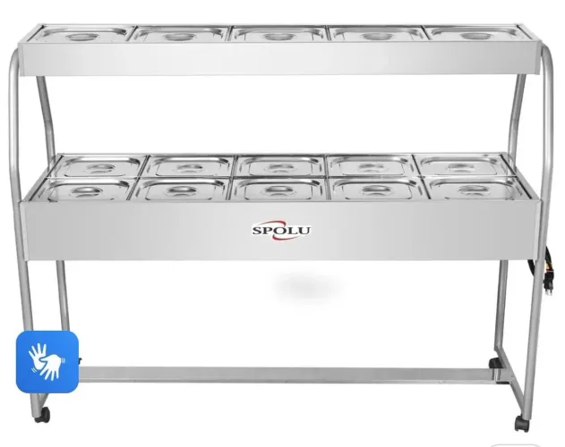 Carro buffet conjugado