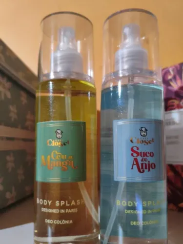kit bodysplash casa closet céu de manga e suco de anjo