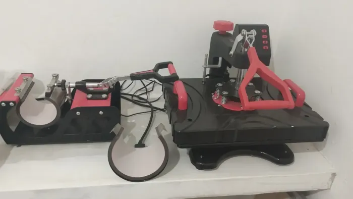 Máquina sublimação completa prensa térmica