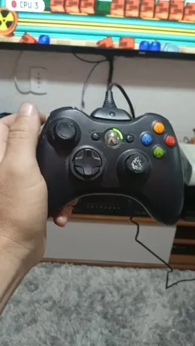 Controle Xbox 360 funciona ok só bateria ruim