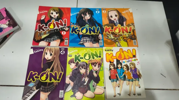 Mangá K-ON coleção completa