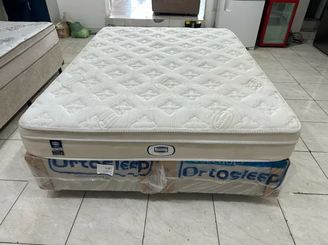 Cama Box Casal Queen Simmons - Molas Ensacadas