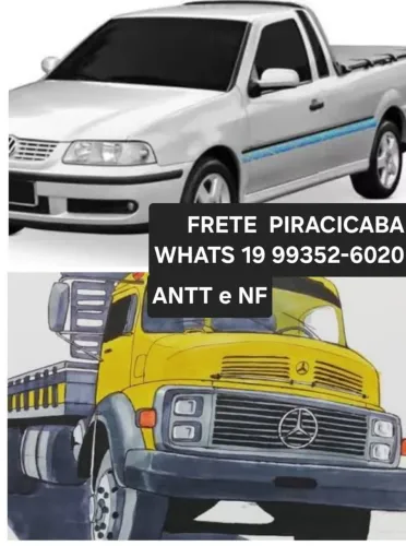 Frete Piracicaba sp