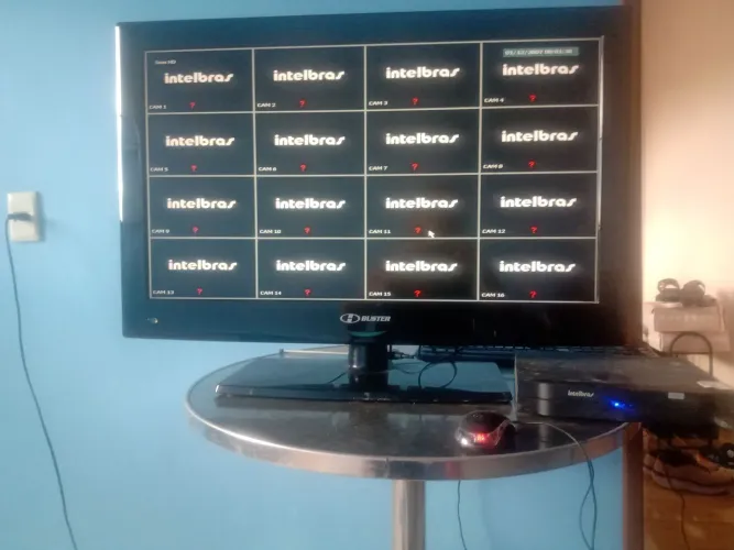 Dvr 16 cais + monitor 32"