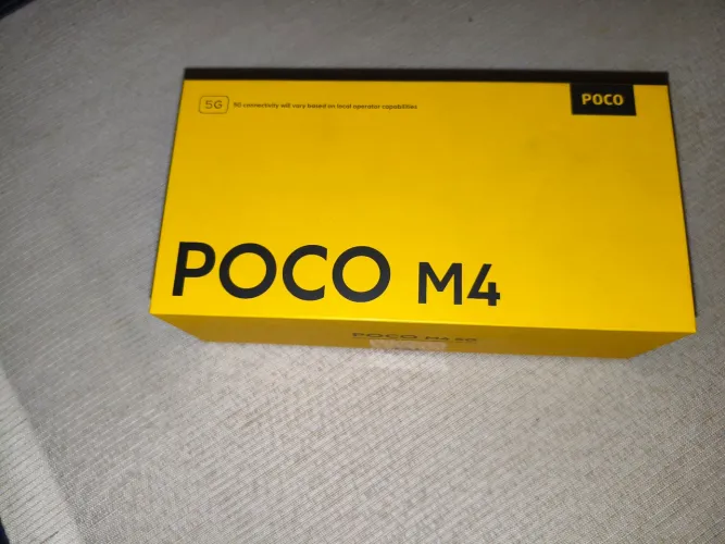 POCO M 4 256 GB 8+8 NA CAIXA COM TODOS ACESSORIOS TEL. COM PROCEDENCIA