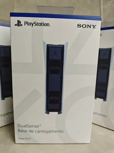 Base de Carregamento Charging Dock para 2 Controles, Playstation 5 Original Nacional