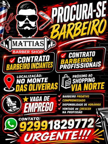 Procuro barbeiros!!!
