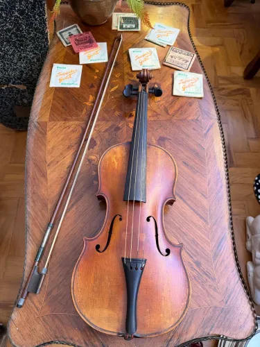 Violino Vintage Alemão Musikhaus Perz - Marburg ?