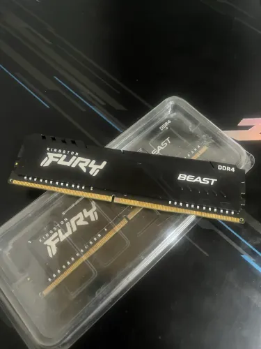 Memória RAM DDR4 Kingston Fury 3200mhz 2x 8gb DDR4 (16gb) desktop