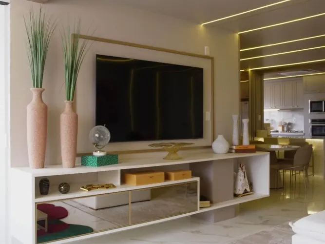 Vendo lindo apto no Edificio Lunar del Sol