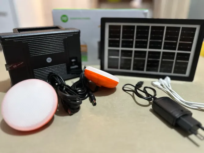 Kit de energia solar portátil